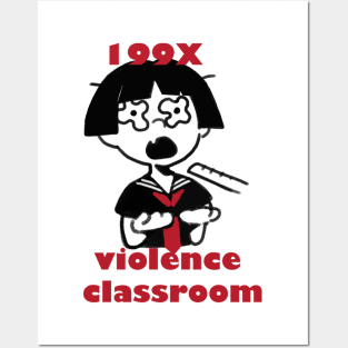 199x violence classroom Posters and Art